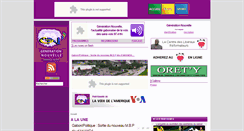Desktop Screenshot of generation-nouvelle.org